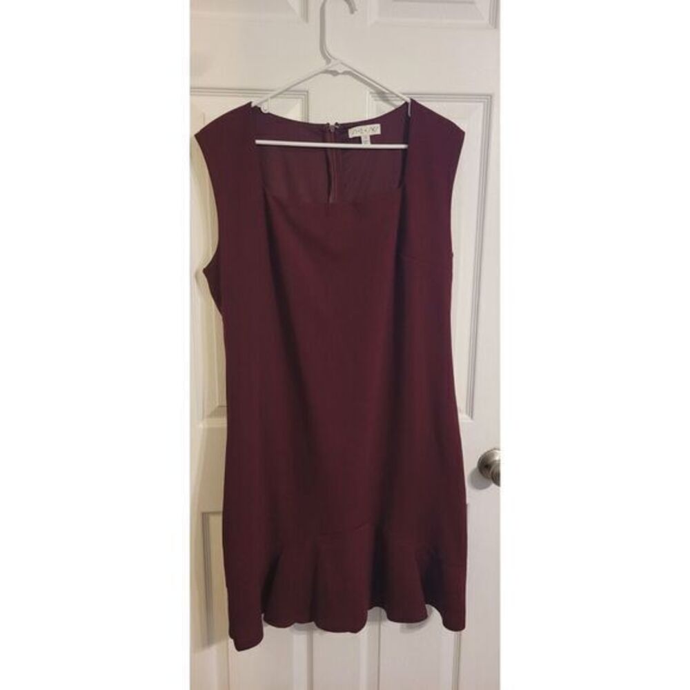 She+Sky‎ Women's Burgundy A-line Dress Size 2XL
